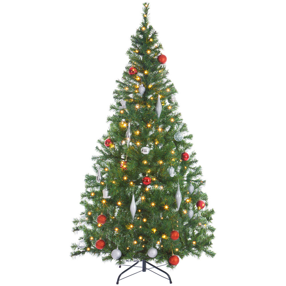 Kunstkerstboom 180 Cm Inclusief Kerstverlichting