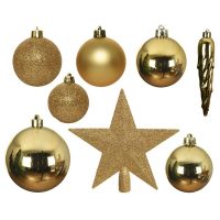 Onbreekbare Kerstballen Goud 2