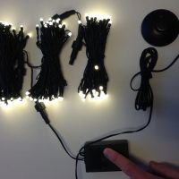 Multi-licht Kerstverlichting Warmwit-ijslicht LED