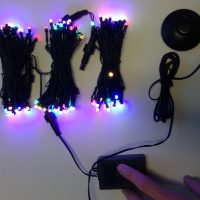 Multi-licht Kerstverlichting Warmwit-multicolor LED